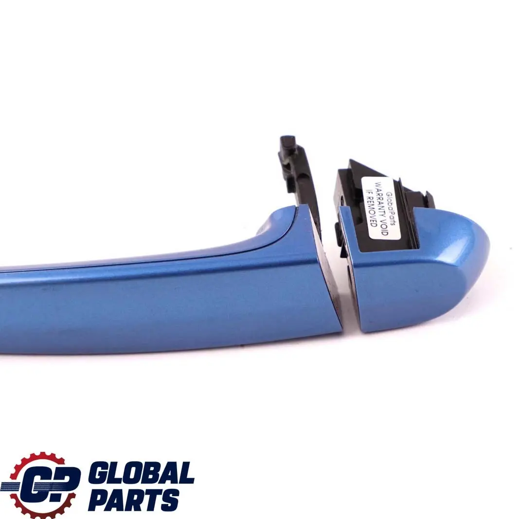 BMW F30 F31 Grab Handle Rear Right O/S Door Estoril Blue Metallic B45 - SKU P0445184-EB - Part number 0445184