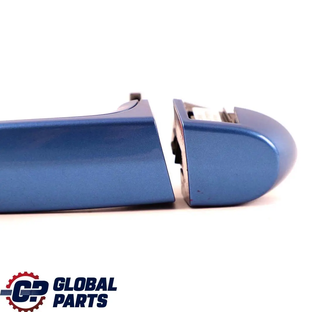 Maniglia posteriore destra Porta Estoril Blue Metallic B45 per BMW F30 F31 con numero di parte 0445184 BMW F30 F31 Maniglia posteriore destra Porta Estoril Blue Metallic B45 - SKU P0445184-EB - Numero di parte 0445184