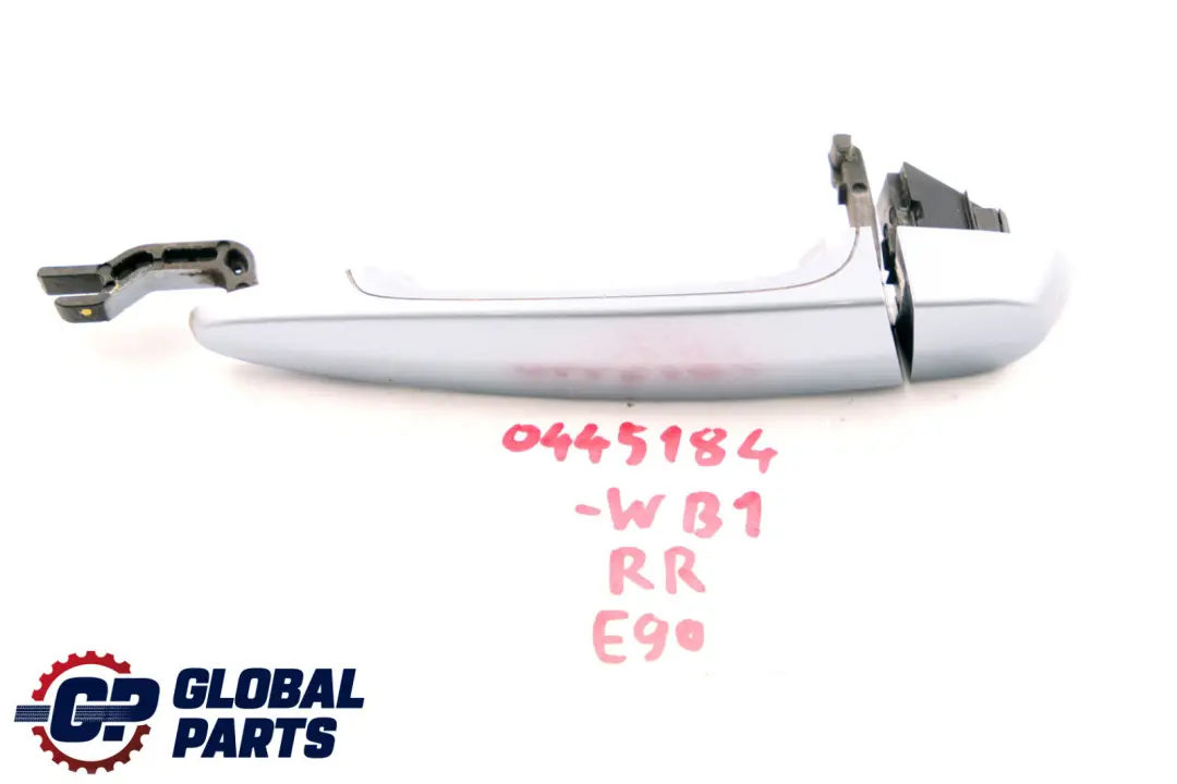 BMW 3 Series E90 E91 Grab Handle Rear Right O/S Door Bluewater Blue Water 896 - SKU P0445184-WB1 - Part number 0445184