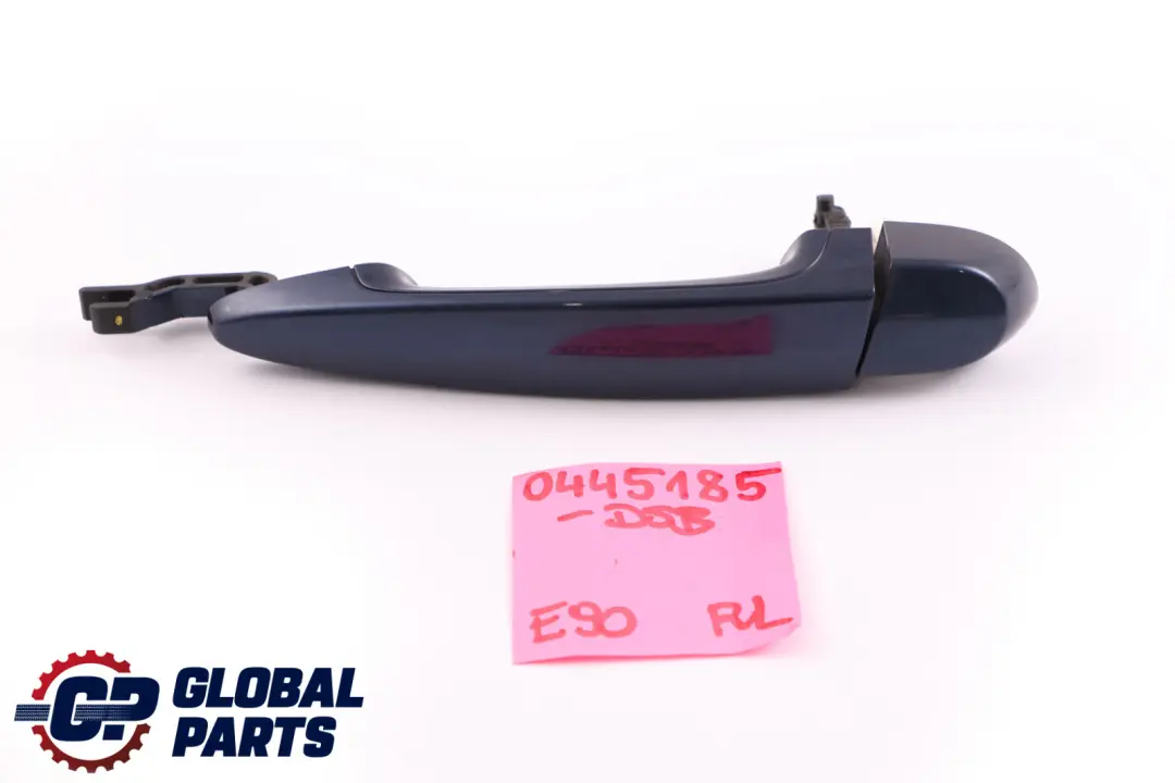 Left Grab Handle N/S Tiefseeblau Metallic Blue A76 to BMW 3 Series E90 E91 Rear with Part number 0445185 BMW 3 Series E90 E91 Rear Left Grab Handle N/S Tiefseeblau Metallic Blue A76 - SKU P0445185-DSB - Part number 0445185