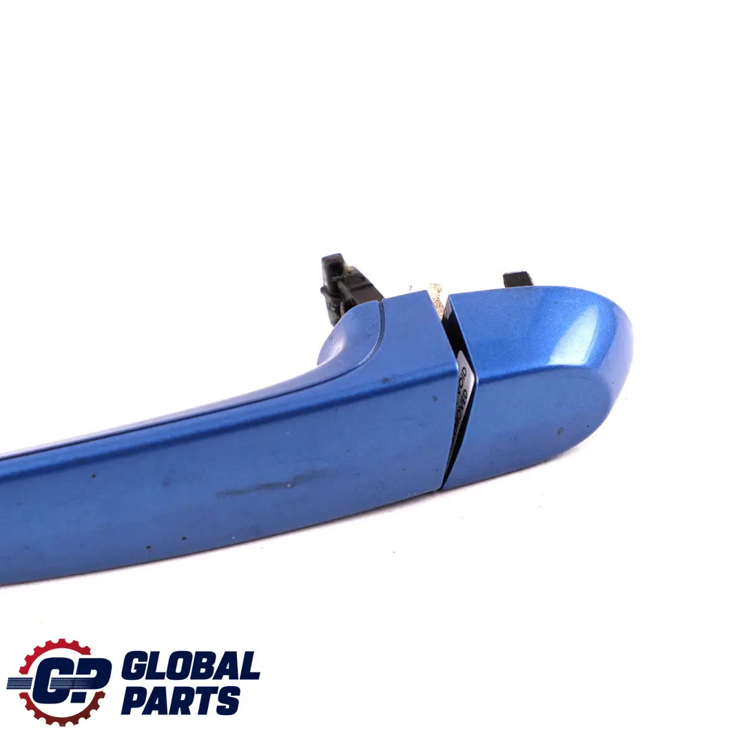 Left Grab Handle Estorilblau Estoril Blue B45 to BMW F30 F31 Rear with Part number 0445185 BMW F30 F31 Rear Left Grab Handle Estorilblau Estoril Blue B45 - SKU P0445185-EB - Part number 0445185