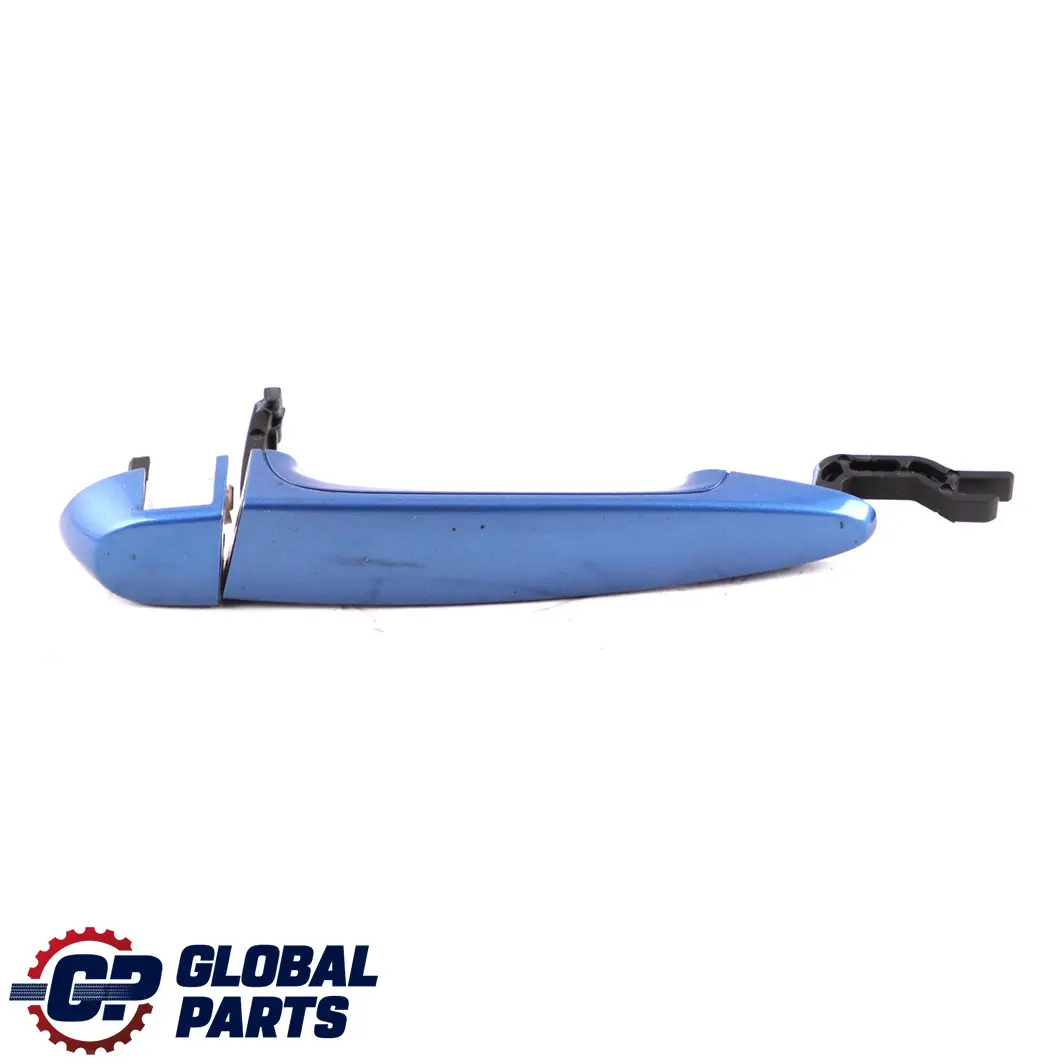Left Grab Handle Estorilblau Estoril Blue B45 to BMW F30 F31 Rear with Part number 0445185 BMW F30 F31 Rear Left Grab Handle Estorilblau Estoril Blue B45 - SKU P0445185-EB - Part number 0445185