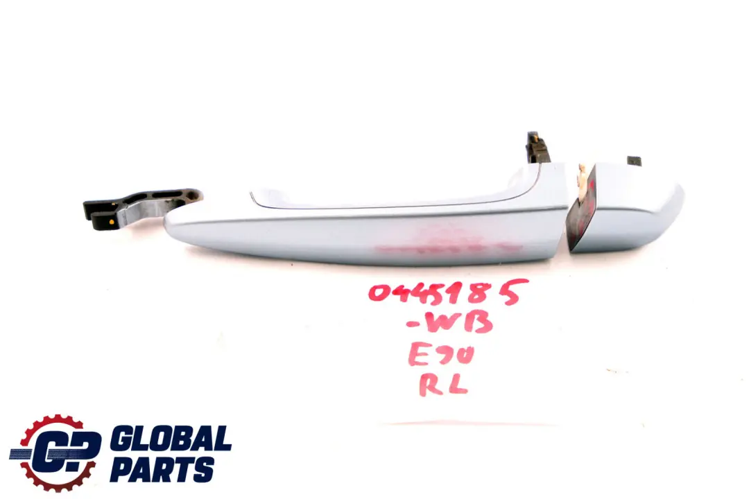 BMW 3 Series E90 E91 Rear Left Grab Handle N/S Bluewater Metallic 896 Blue - SKU P0445185-WB - Part number 0445185