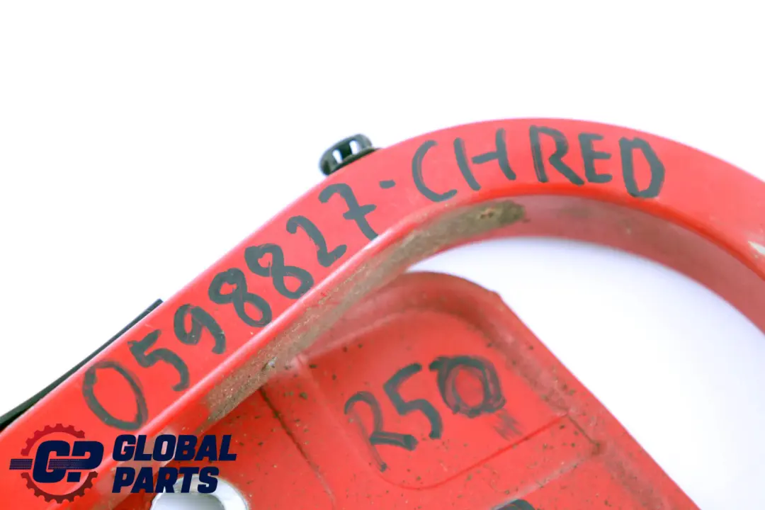 Scharnier Frontklappe Rechts Chili Red Rot 851 für BMW Mini R50 R52 R53 mit Teilenummer 0598827 BMW Mini R50 R52 R53 Scharnier Frontklappe Rechts Chili Red Rot 851 - SKU P0598827-CHRED - Teilenummer 0598827