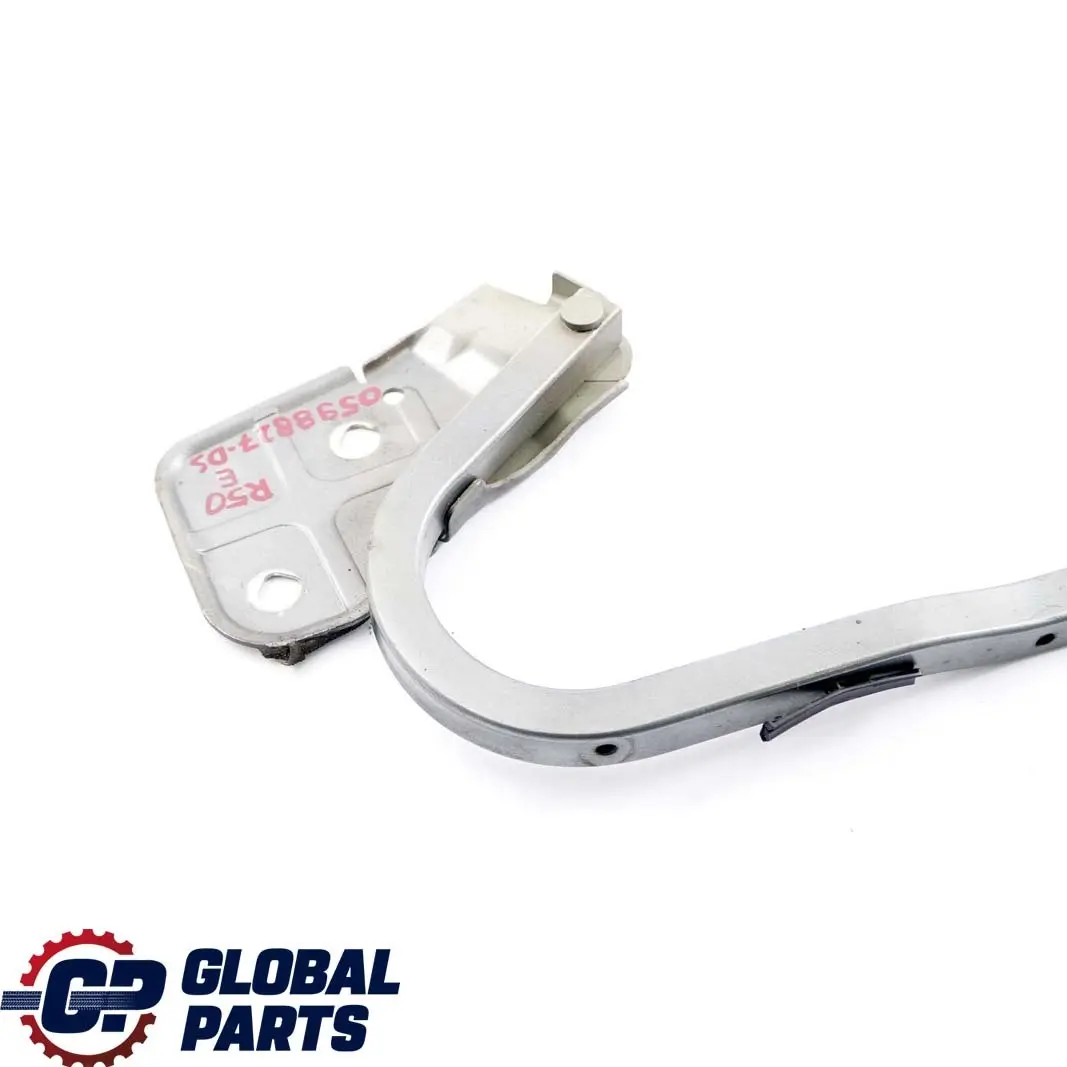 Prawa Zawias Maska Srebrny do Mini Cooper R50 R53 o numerze 7037433 Mini Cooper R50 R53 Prawa Zawias Maska Srebrny - SKU P0598827-DS - Numer Części 7037433