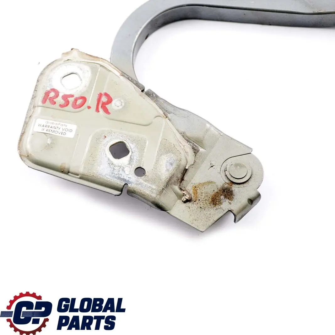 Right O/S Engine Hood Bonnet Hinge Dark Silver 871 to BMW Mini Cooper One R50 R53 with Part number 7037433 BMW Mini Cooper One R50 R53 Right O/S Engine Hood Bonnet Hinge Dark Silver 871 - SKU P0598827-DS - Part number 7037433