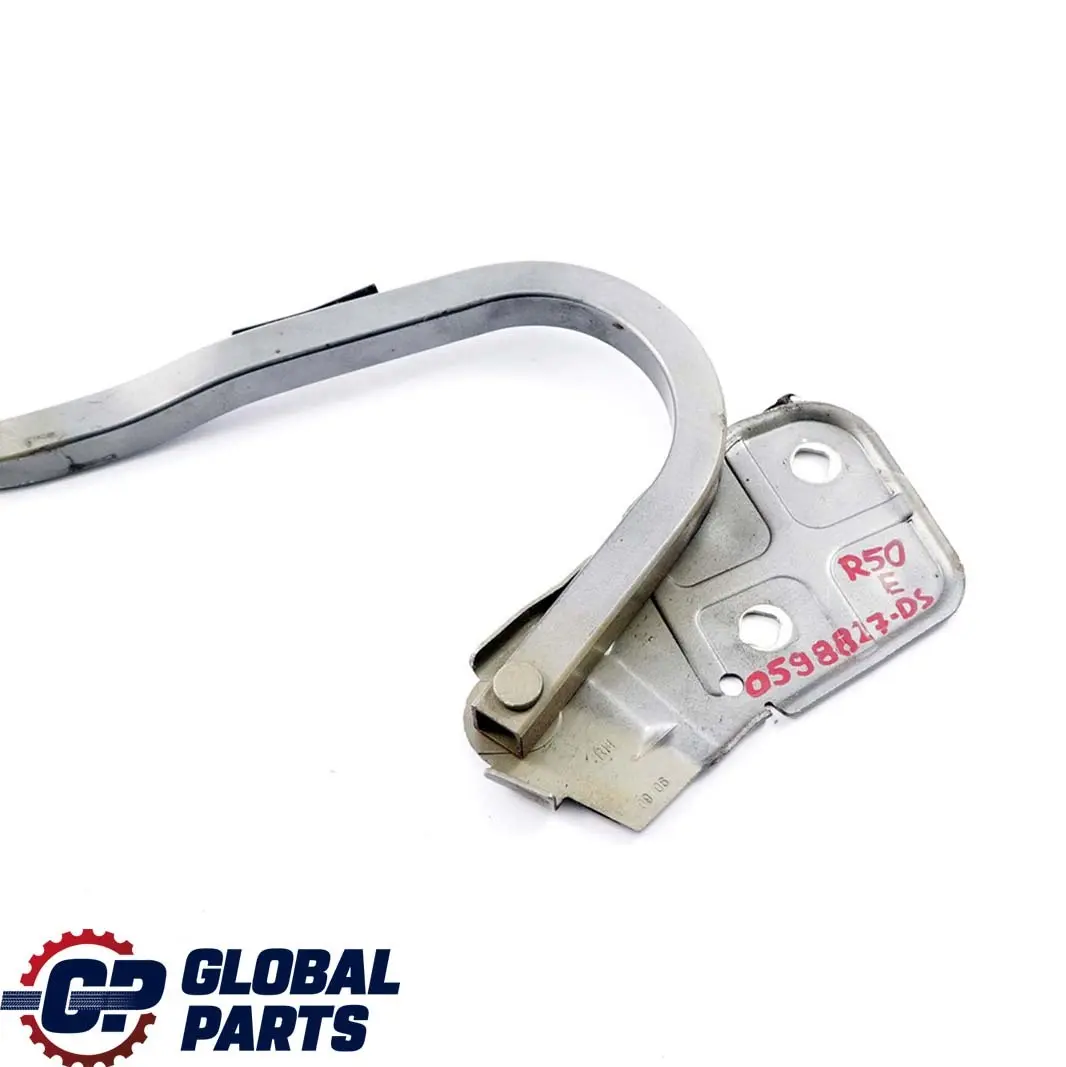 Derecho Motor Capo Bisagra Plata Oscuro 871 para Mini Cooper One R50 R53 con número de pieza 7037433 Mini Cooper One R50 R53 Derecho Motor Capo Bisagra Plata Oscuro 871 - SKU P0598827-DS - Número de pieza 7037433