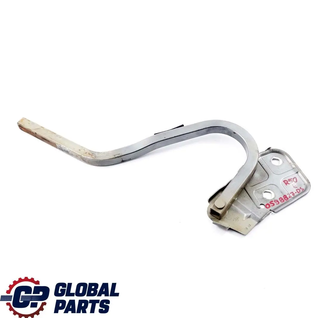 Derecho Motor Capo Bisagra Plata Oscuro 871 para Mini Cooper One R50 R53 con número de pieza 7037433 Mini Cooper One R50 R53 Derecho Motor Capo Bisagra Plata Oscuro 871 - SKU P0598827-DS - Número de pieza 7037433