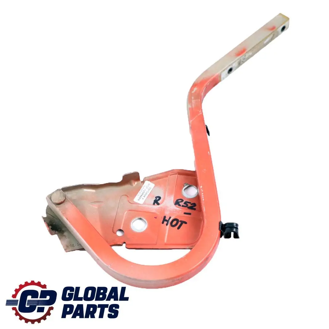 Right O/S Engine Hood Bonnet Hinge Hot Orange A26 to BMW Mini Cooper One R50 R53 with Part number 7037433 BMW Mini Cooper One R50 R53 Right O/S Engine Hood Bonnet Hinge Hot Orange A26 - SKU P0598827-HOT - Part number 7037433