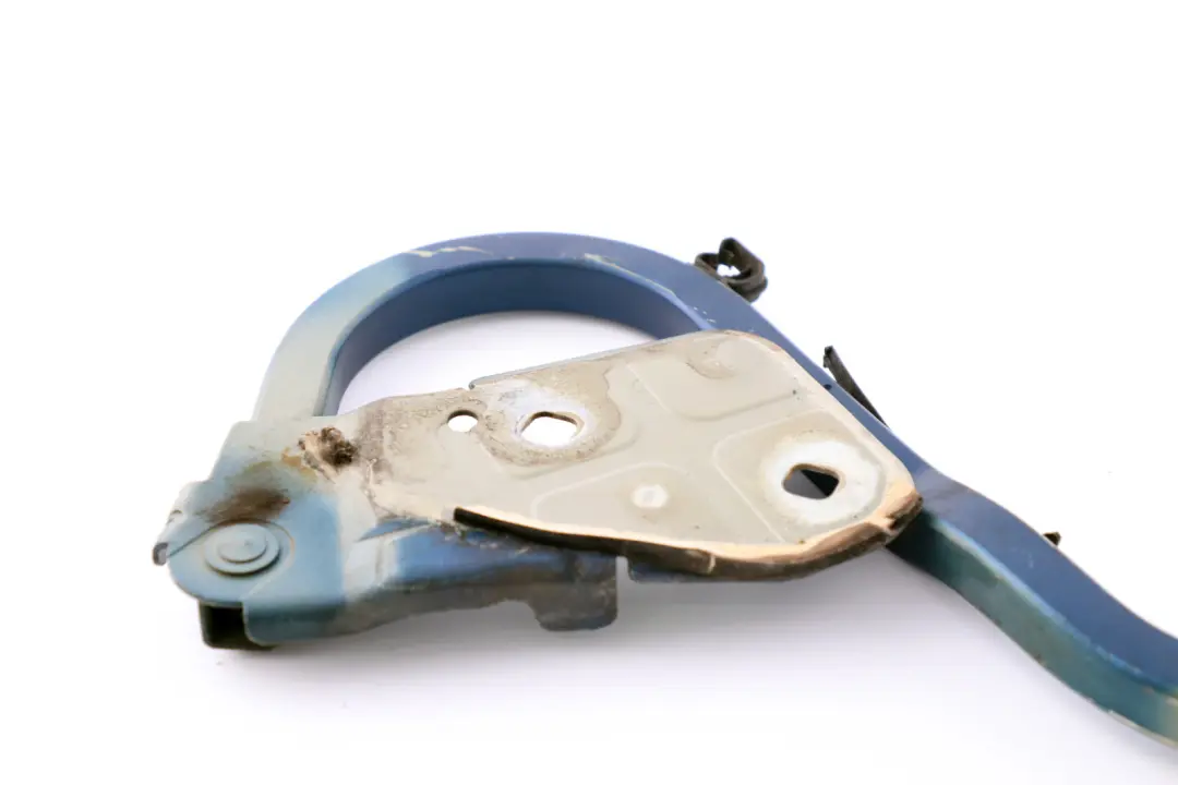 Right Engine Hood Hinge Bonnet O/S Indi Blue to Mini Cooper One R50 R52 R53 with Part number 0598827 Mini Cooper One R50 R52 R53 Right Engine Hood Hinge Bonnet O/S Indi Blue - SKU P0598827-IB - Part number 0598827