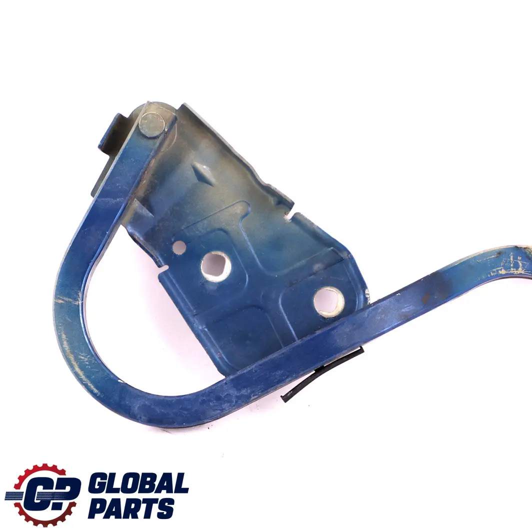 Right O/S Engine Hood Bonnet Hinge Lightning-Blue Metallic A63 to Mini R50 R53 with Part number 7037433 Mini R50 R53 Right O/S Engine Hood Bonnet Hinge Lightning-Blue Metallic A63 - SKU P0598827-LB - Part number 7037433