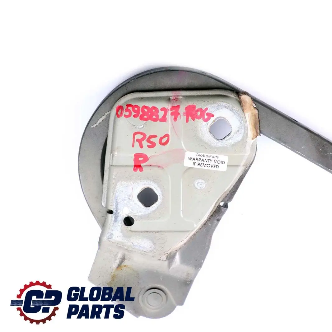 Mini Cooper One R50 R53 Charniere Rabat Droite Royal Gris A48 - SKU P0598827-ROG - Numéro de pièce 0598827