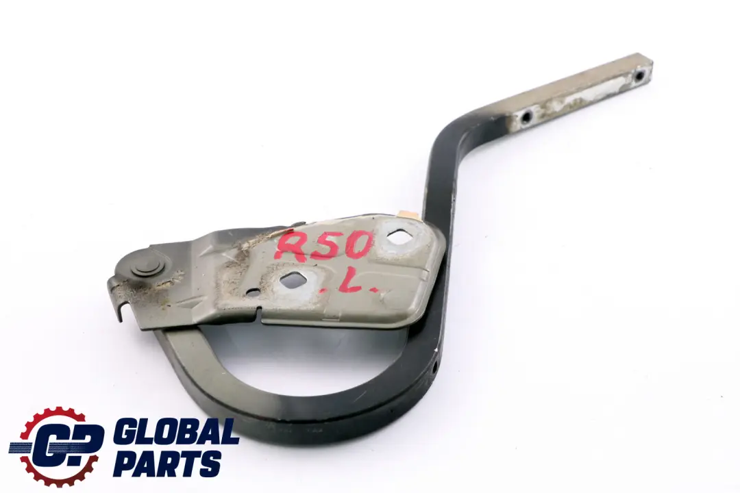 Mini Cooper One R50 R52 R53 Left N/S Engine Hood Hinge Cosmosschwarz Metallic - SKU P0598828-COS - Part number P0598828