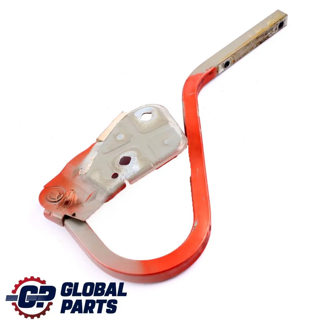 BMW Mini Cooper One R50 R53 Left N/S Engine Hood Hinge Hot Orange Metallic A26 - SKU P0598828-HOT - Part number 0598828