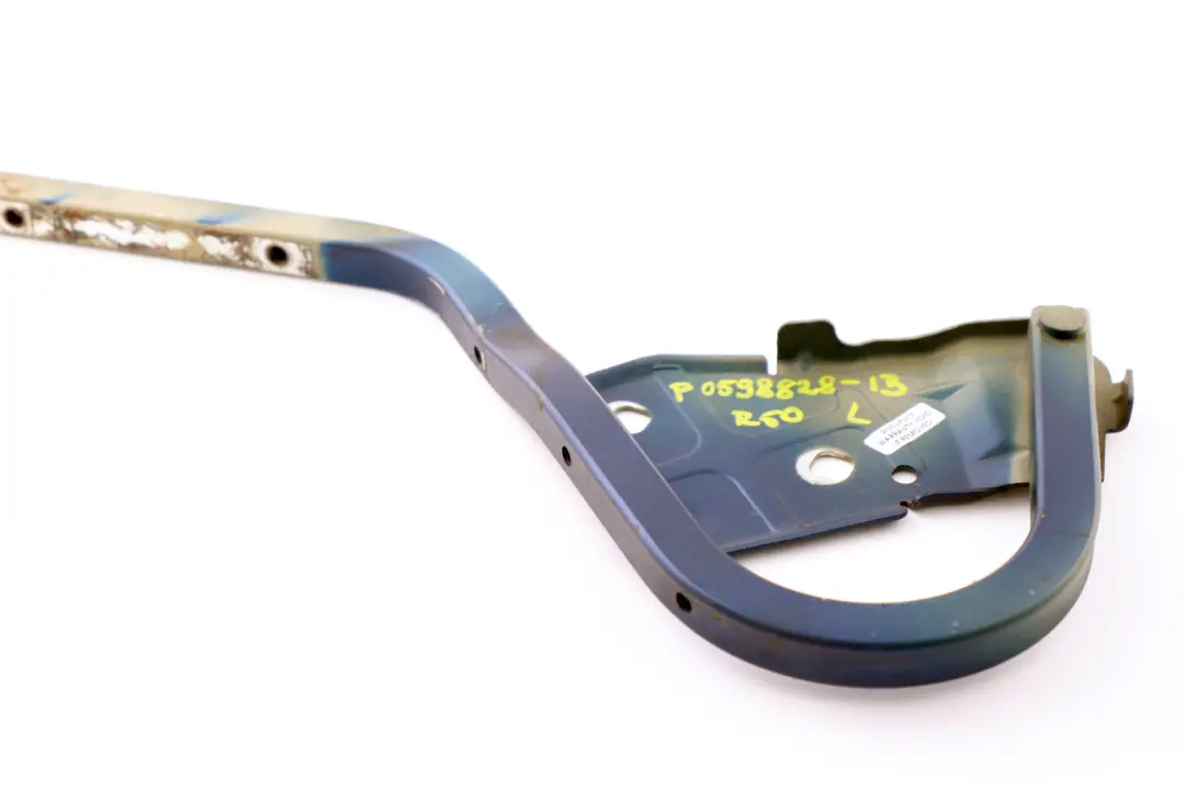 Mini Cooper One R50 R52 R53 Left Engine Hood Hinge Bonnet N/S Indi Blue - SKU P0598828-IB - Part number 0598828