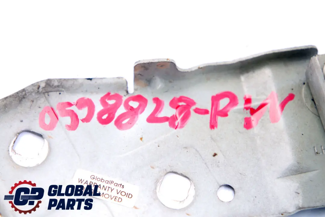 Izquierda Motor Capó Bisagra Pimienta Blanco-850 para Mini R50 R52 R53 con número de pieza 0598828 Mini R50 R52 R53 Izquierda Motor Capó Bisagra Pimienta Blanco-850 - SKU P0598828-PW - Número de pieza 0598828