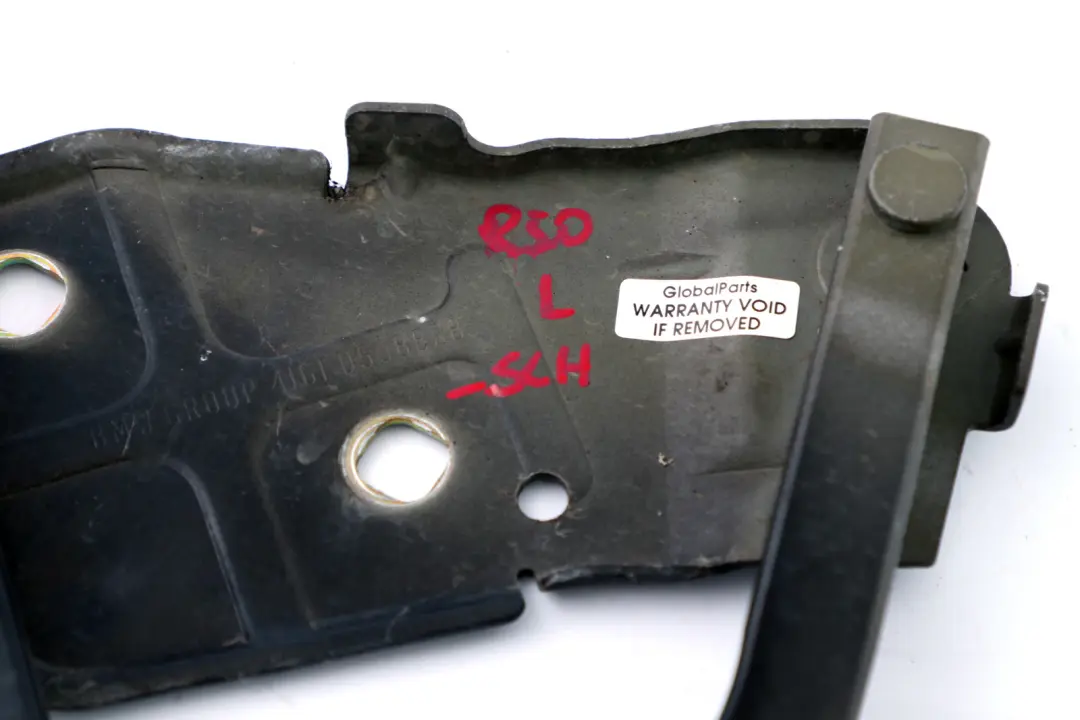 Mini Cooper One R50 R52 R53 Left N/S Engine Hood Hinge Bonnet Schwarz 2 - SKU P0598828-SCH - Part number 7037434