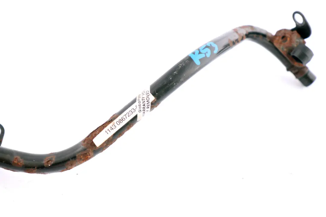 Benzina W11 Asta di livello olio motore Tubo guida 0 per MINI S R52 R53 con numero di parte 867233 MINI S R52 R53 Benzina W11 Asta di livello olio motore Tubo guida 0 - SKU p0867233 - Numero di parte 867233