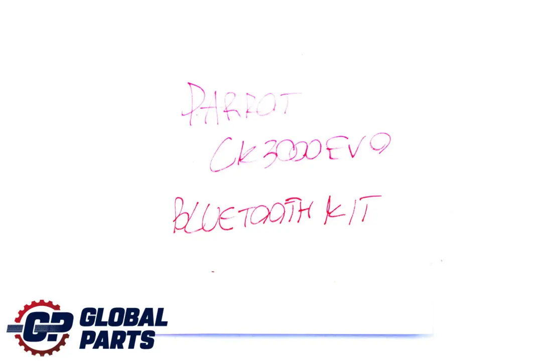 Genuine Parrot Evolution Bluetooth Hands-free Connection Kit Set to with Part number CK3000EVO Genuine Parrot Evolution Bluetooth Hands-free Connection Kit Set - SKU Parrot CKI3000EVO - Part number CK3000EVO