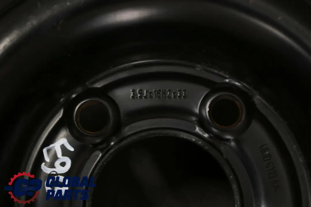 Pirelli Notrad Ersatzrad Stahl Schwarz 115/85 R18 für Jaguar mit Teilenummer Jaguar Pirelli Notrad Ersatzrad Stahl Schwarz 115/85 R18 - SKU Pirelli Spare Wheel - Teilenummer