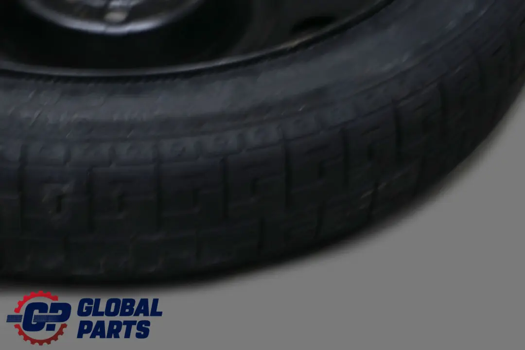 Pirelli Notrad Ersatzrad Stahl Schwarz 115/85 R18 für Jaguar mit Teilenummer Jaguar Pirelli Notrad Ersatzrad Stahl Schwarz 115/85 R18 - SKU Pirelli Spare Wheel - Teilenummer