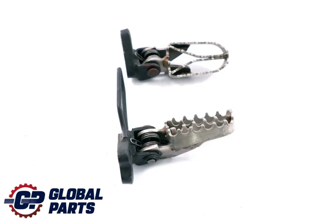 Qingqi QM 125 Left Right Footpeg Footrest Pedal Pillion Holder Bracket Set  - SKU Qingqi QM 125 Footpegs - Part number Qingqi QM 125 Footpegs