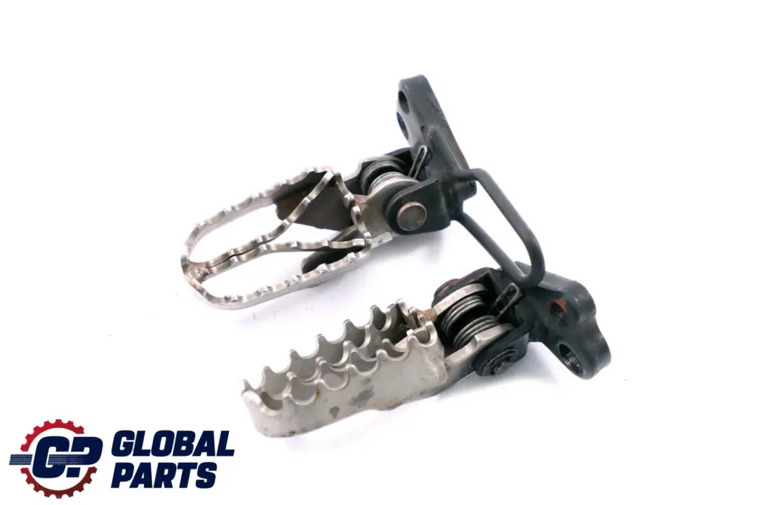 Qingqi QM 125 Left Right Footpeg Footrest Pedal Pillion Holder Bracket Set  - SKU Qingqi QM 125 Footpegs - Part number Qingqi QM 125 Footpegs