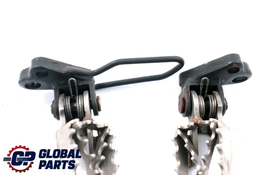Qingqi QM 125 Left Right Footpeg Footrest Pedal Pillion Holder Bracket Set  - SKU Qingqi QM 125 Footpegs - Part number Qingqi QM 125 Footpegs
