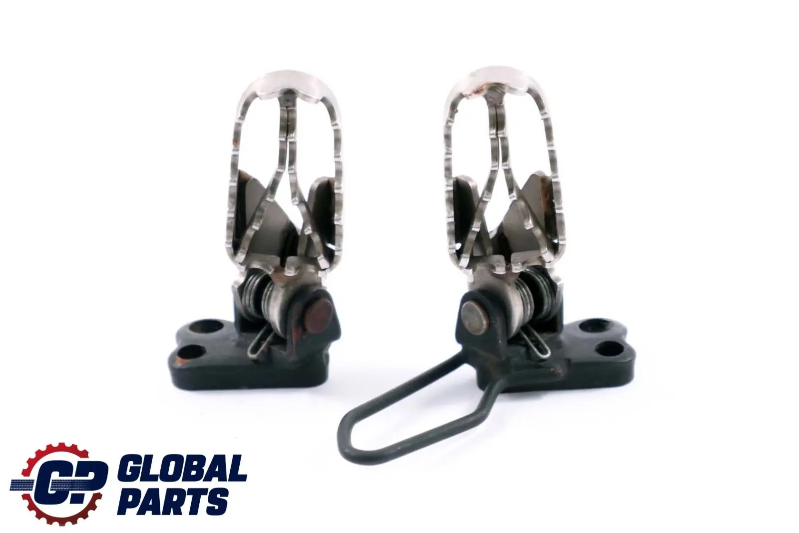 Qingqi QM 125 Left Right Footpeg Footrest Pedal Pillion Holder Bracket Set