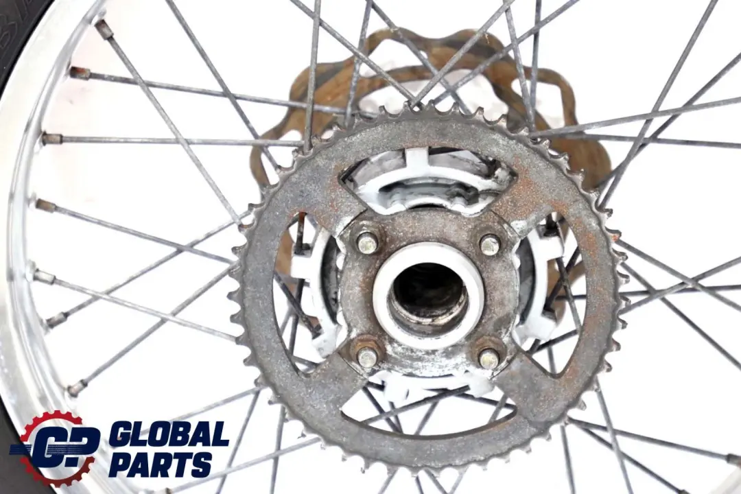 Tyre Spindle Brake Disc Hub Bridgestone Battle Wing to with Part number Qingqi QM 125 Rear Wheel Tyre Spindle Brake Disc Hub Bridgestone Battle Wing - SKU Qingqi QM 125 Rear Wheel - Part number Qingqi QM 125 Rear Wheel