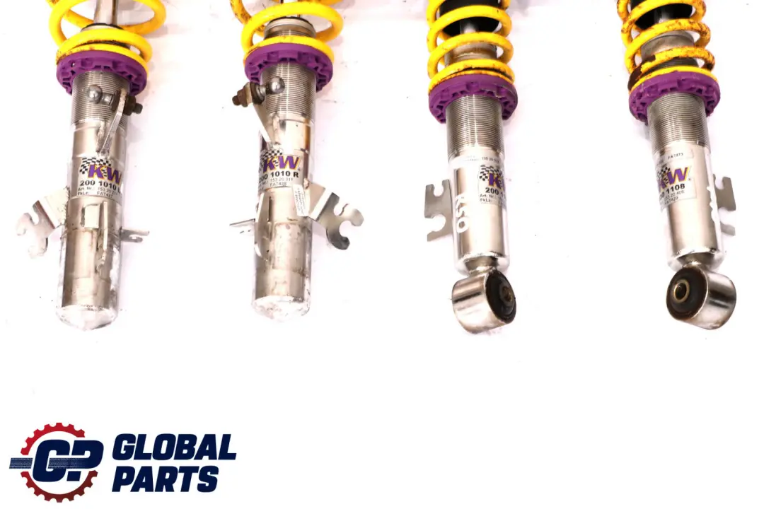Mini R50 Front Rear Left Right Suspension N/O/S KW Shock Absorber Set - SKU R50 KW Shock Absorber Set - Part number R50 KW Shock Absorber Set