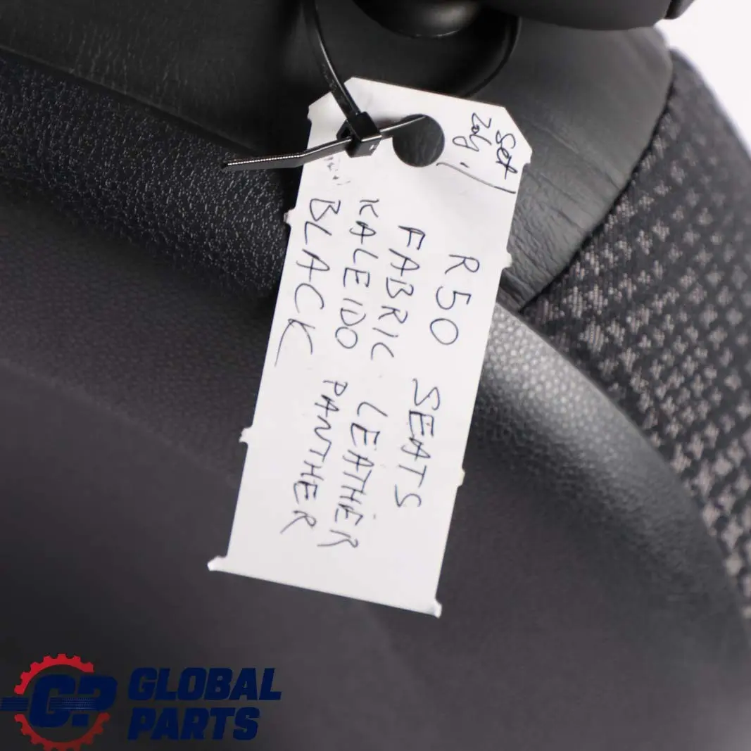 Cloth Fabric / Leather Kaleido Interior Seats Front Rear Seat to Mini Cooper with Part number R50 Mini Cooper Cloth Fabric / Leather Kaleido Interior Seats Front Rear Seat - SKU R50 Seats Set Fabric / Leather Kaleido (S5PN) - Part number R50