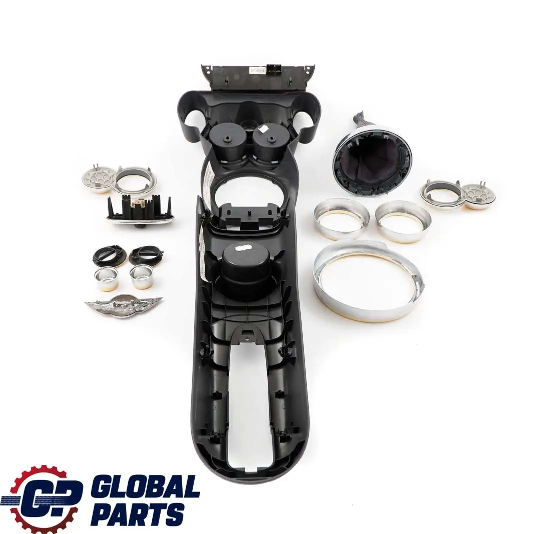 BMW Mini One R50 Dekor Set Armaturenbrett Zierblende Mittelkonsole Gold - SKU R50 Set Dash Gold - Teilenummer R50 Set Dash