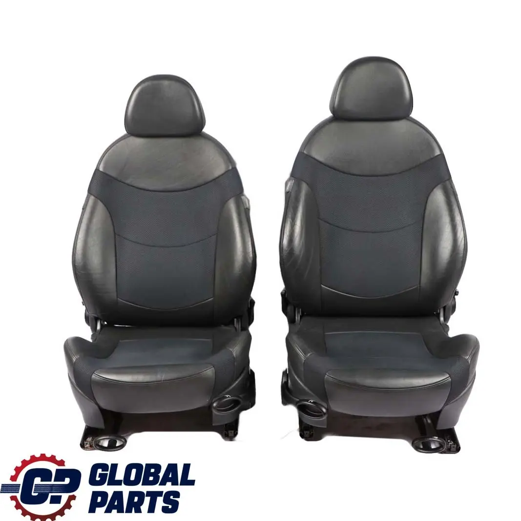 Cloth Fabric / Leather Molette Interior Seats to Mini Cooper One R53 Sport with Part number R50 Mini Cooper One R53 Sport Cloth Fabric / Leather Molette Interior Seats - SKU R50 Sport Seats - Part number R50