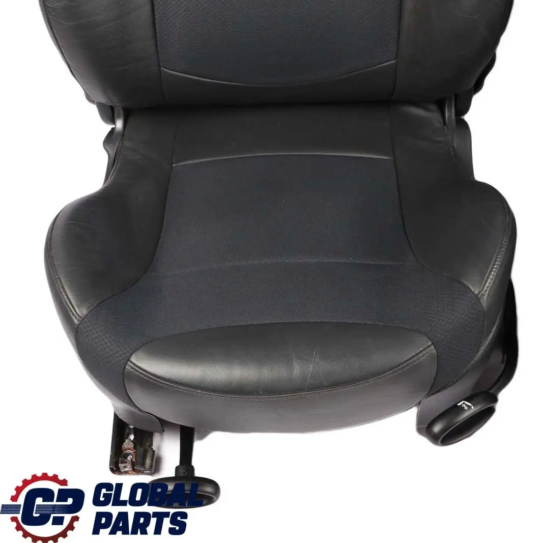 Cloth Fabric / Leather Molette Interior Seats to Mini Cooper One R53 Sport with Part number R50 Mini Cooper One R53 Sport Cloth Fabric / Leather Molette Interior Seats - SKU R50 Sport Seats - Part number R50