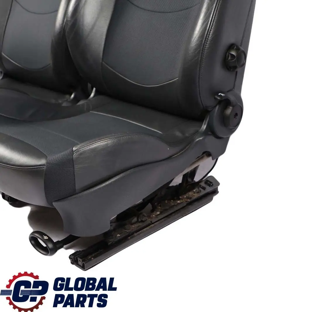 Cloth Fabric / Leather Molette Interior Seats to Mini Cooper One R53 Sport with Part number R50 Mini Cooper One R53 Sport Cloth Fabric / Leather Molette Interior Seats - SKU R50 Sport Seats - Part number R50