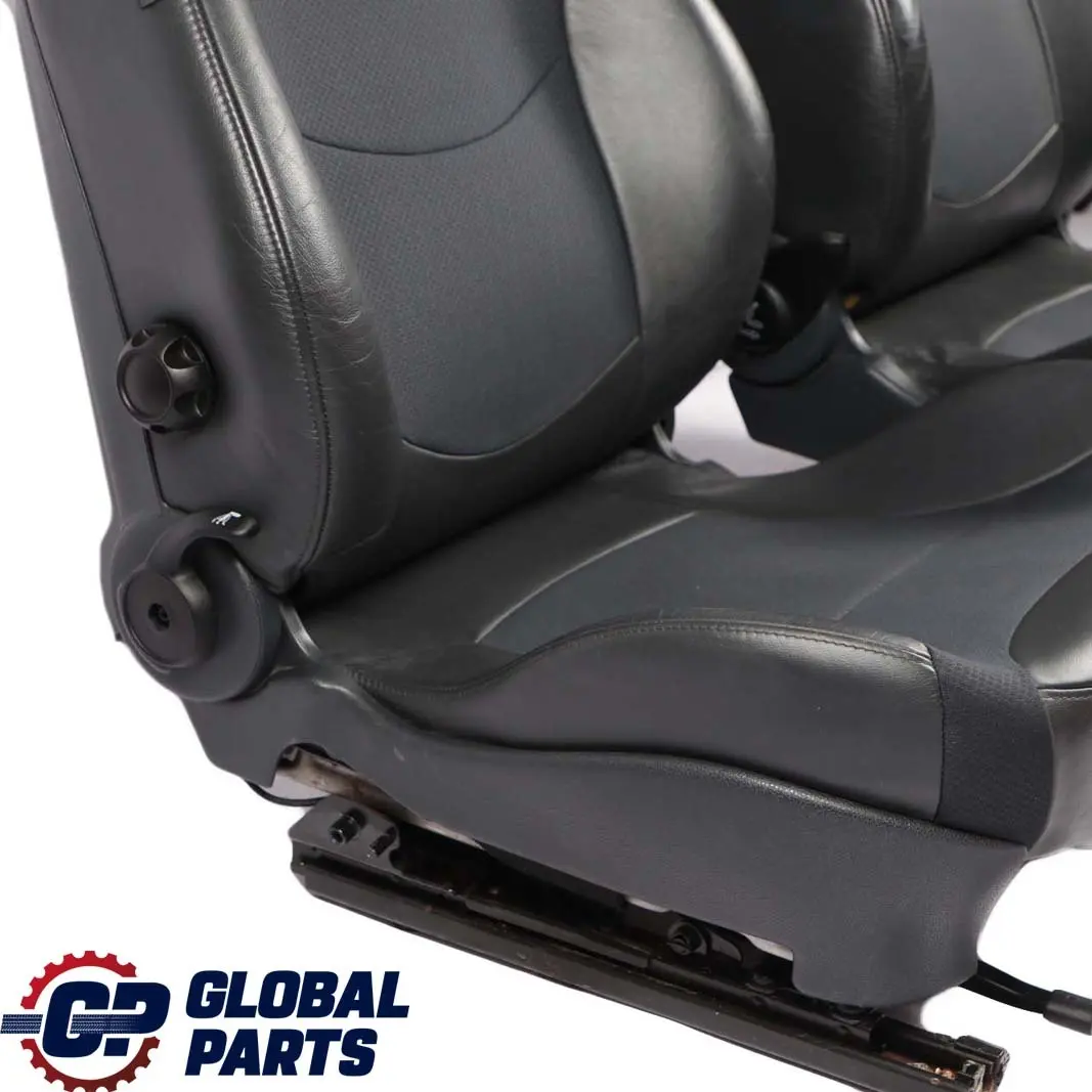 Cloth Fabric / Leather Molette Interior Seats to Mini Cooper One R53 Sport with Part number R50 Mini Cooper One R53 Sport Cloth Fabric / Leather Molette Interior Seats - SKU R50 Sport Seats - Part number R50