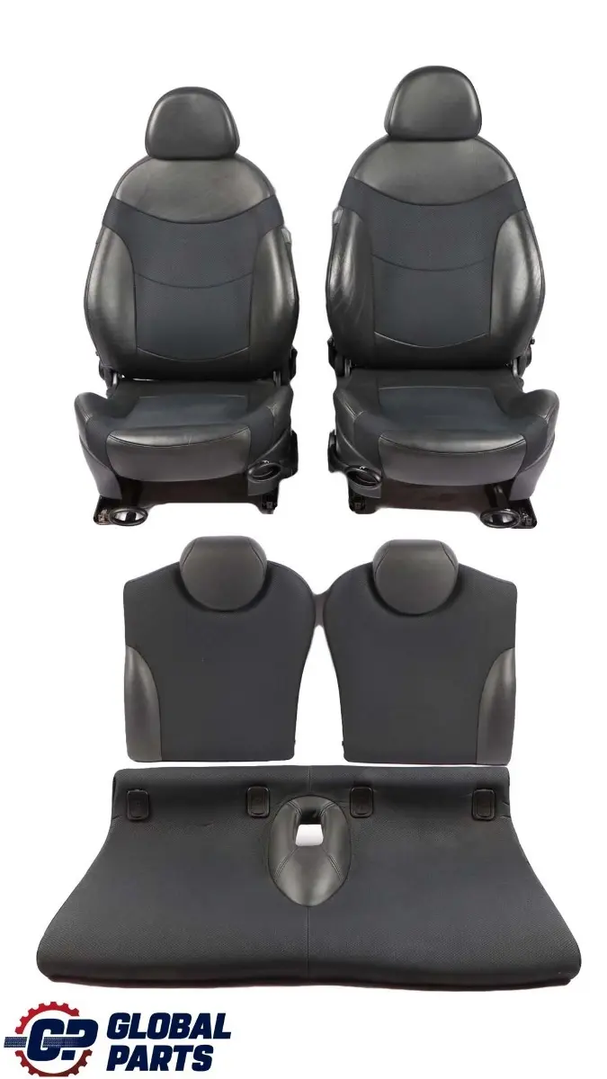 Cloth Fabric / Leather Molette Interior Seats to Mini Cooper One R53 Sport with Part number R50 Mini Cooper One R53 Sport Cloth Fabric / Leather Molette Interior Seats - SKU R50 Sport Seats - Part number R50