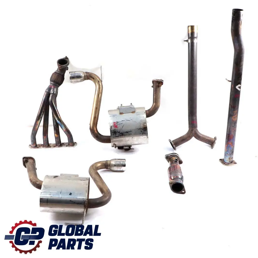 Exhaust Manifold Silencer Muffler Back Box Kit to BMW Mini R53 Cooper S Rear Sport with Part number R53 Exhaust Kit BMW Mini R53 Cooper S Rear Sport Exhaust Manifold Silencer Muffler Back Box Kit - SKU R53 Exhaust Kit - Part number R53 Exhaust Kit