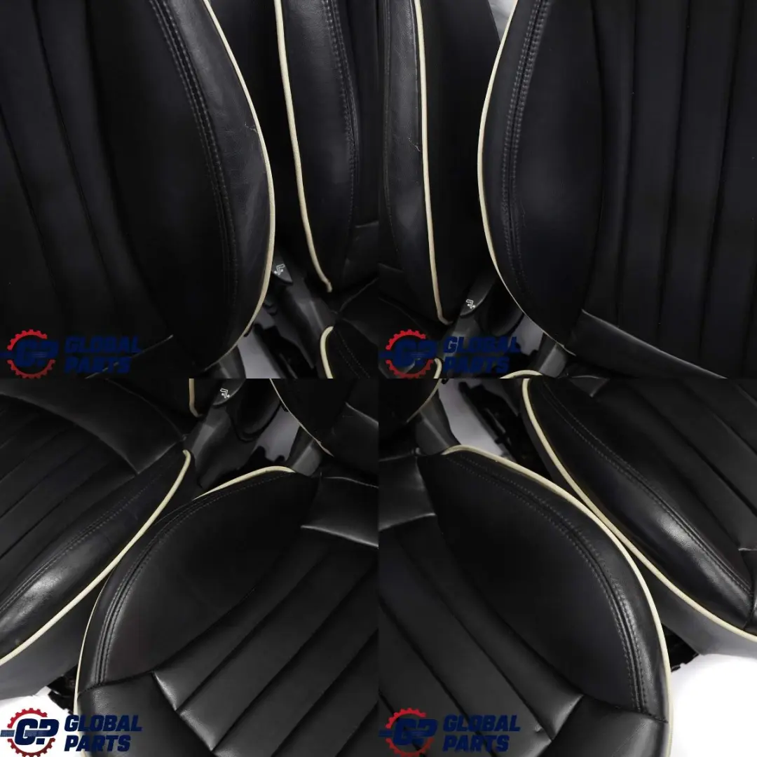 Sitzheizung Sport Schwarz Leder Lounge Innensitze Sitze für Mini Cooper Clubman mit Teilenummer R55 Mini Cooper Clubman Sitzheizung Sport Schwarz Leder Lounge Innensitze Sitze - SKU R55 Black Leather Seats - Teilenummer R55