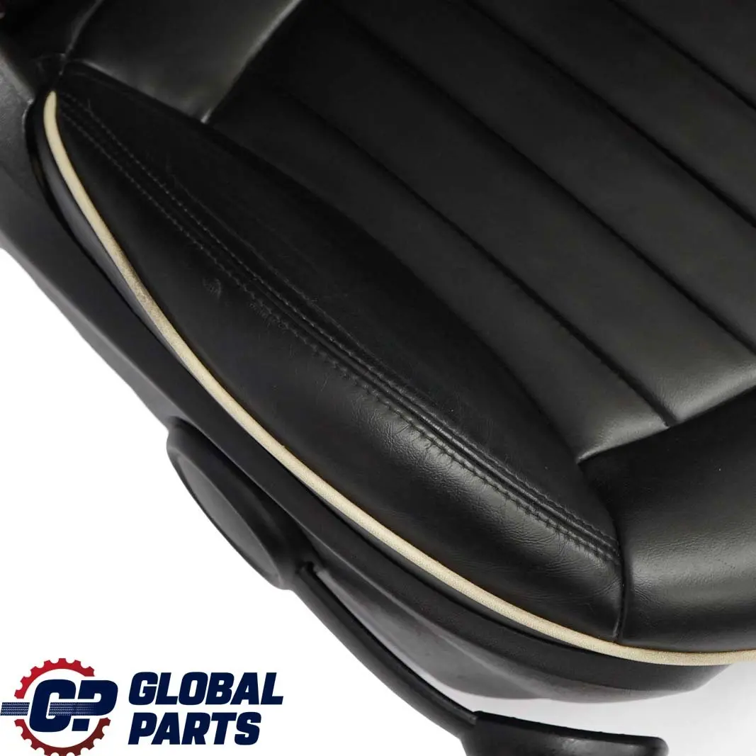 Heated Sport Full Black Leather Lounge Interior Seats to Mini Cooper Clubman with Part number R55 Mini Cooper Clubman Heated Sport Full Black Leather Lounge Interior Seats - SKU R55 Black Leather Seats - Part number R55
