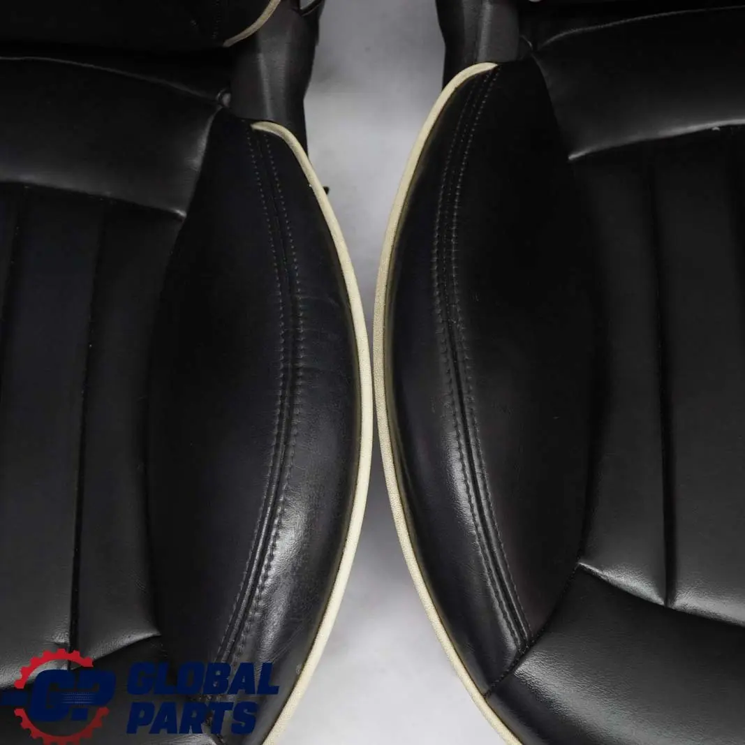 Heated Sport Full Black Leather Lounge Interior Seats to Mini Cooper Clubman with Part number R55 Mini Cooper Clubman Heated Sport Full Black Leather Lounge Interior Seats - SKU R55 Black Leather Seats - Part number R55