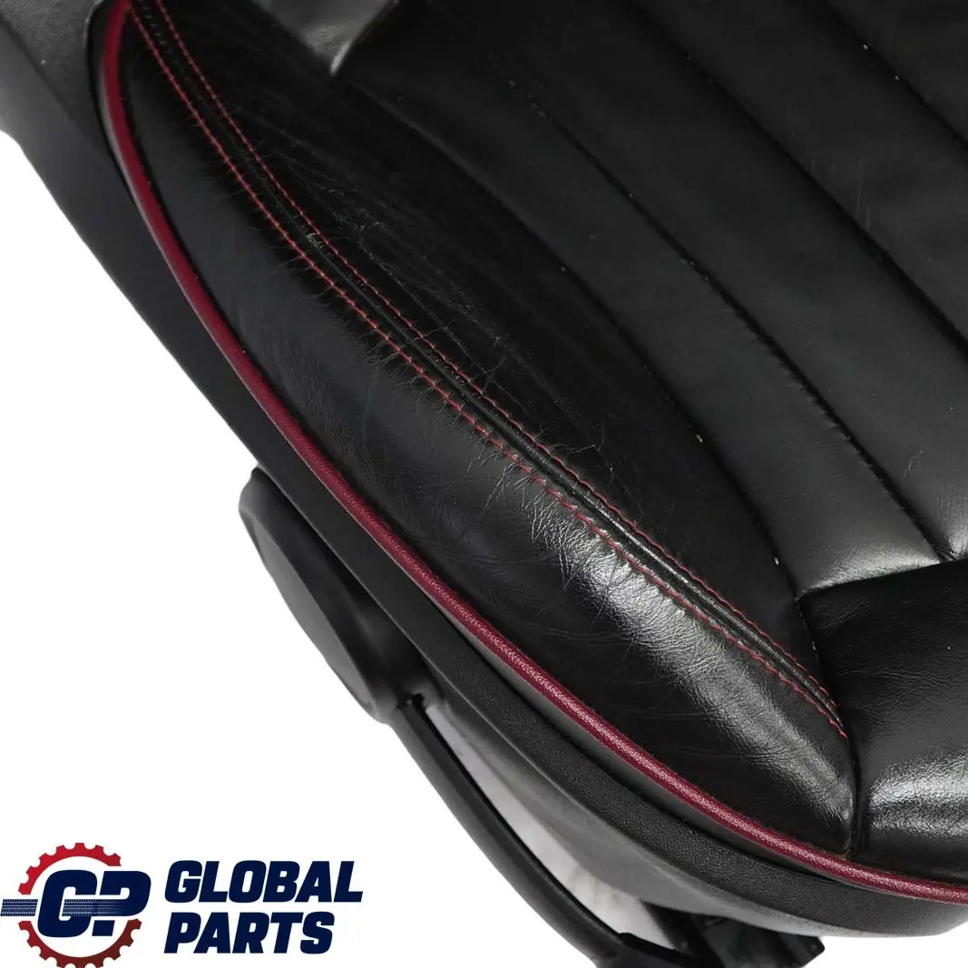 Hampton Sport Black Leather Lounge Red Interior Seats to Mini Cooper Clubman with Part number R55 Mini Cooper Clubman Hampton Sport Black Leather Lounge Red Interior Seats - SKU R55 Leather Seats - Part number R55