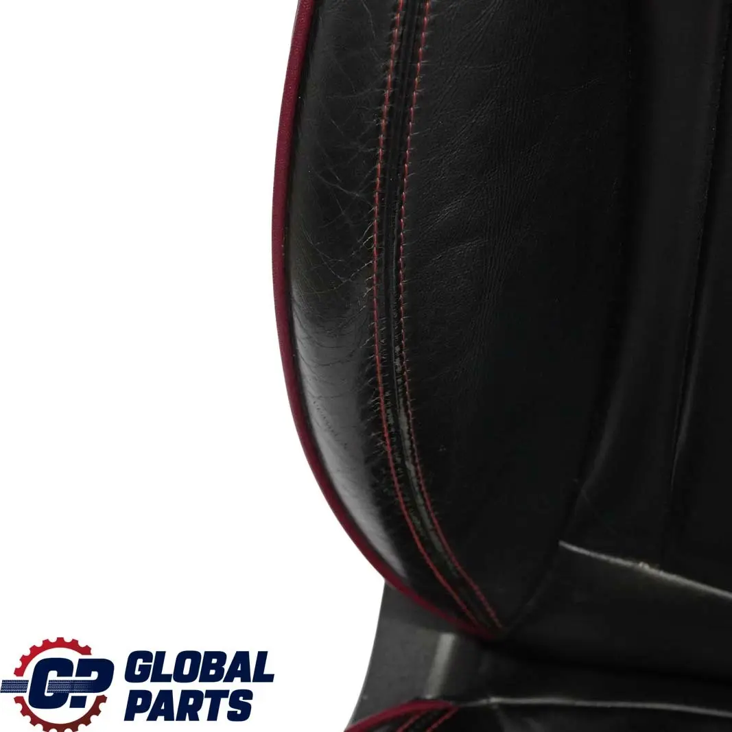 Hampton Sport Schwarz Leder Lounge Rote Innensitze Sitze für Mini Cooper Clubman mit Teilenummer R55 Mini Cooper Clubman Hampton Sport Schwarz Leder Lounge Rote Innensitze Sitze - SKU R55 Leather Seats - Teilenummer R55