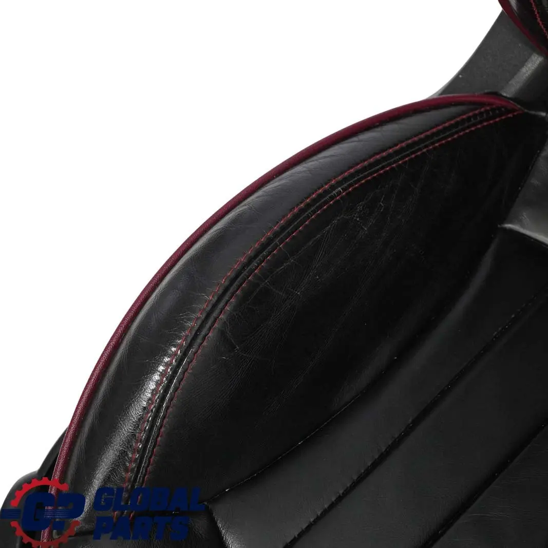 Hampton Sport Schwarz Leder Lounge Rote Innensitze Sitze für Mini Cooper Clubman mit Teilenummer R55 Mini Cooper Clubman Hampton Sport Schwarz Leder Lounge Rote Innensitze Sitze - SKU R55 Leather Seats - Teilenummer R55