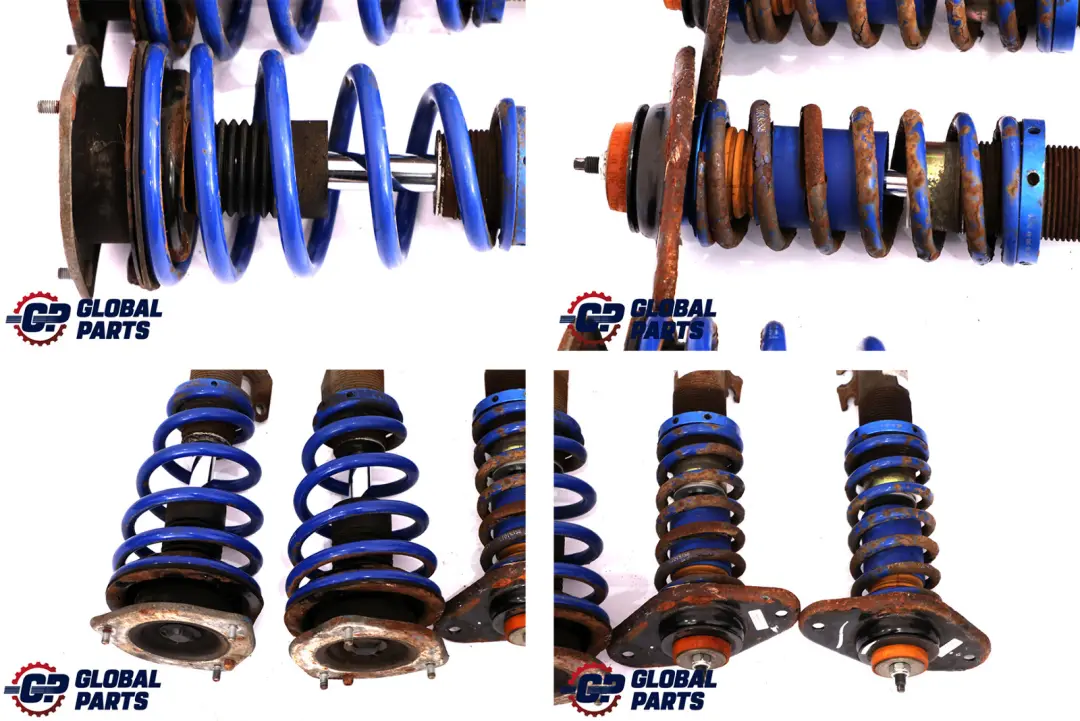 Mini R56 Front Rear Left Right Suspension N/O/S AP Shock Absorber Set - SKU R56 AP Shock Absorber Set - Part number R56 AP Shock Absorber Set