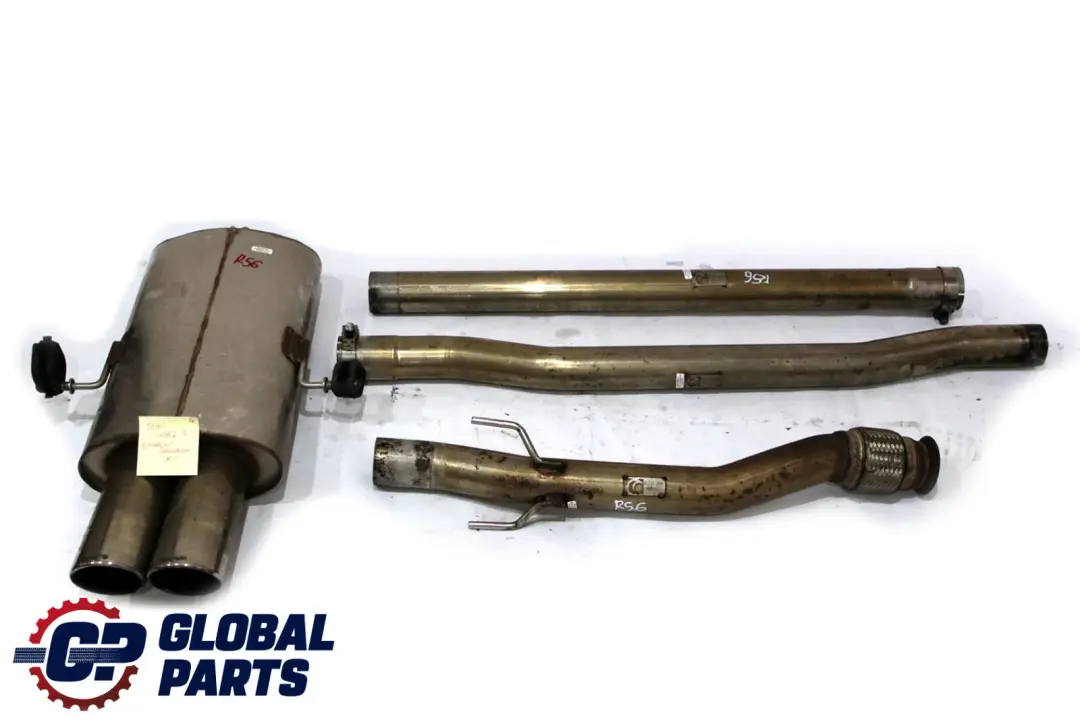 Mini R56 R57 Cooper S Scorpion Rear Exhaust Silencer Muffler Back Box Kit - SKU R56 Exhaust Silencer - Part number R56 Exhaust Silencer