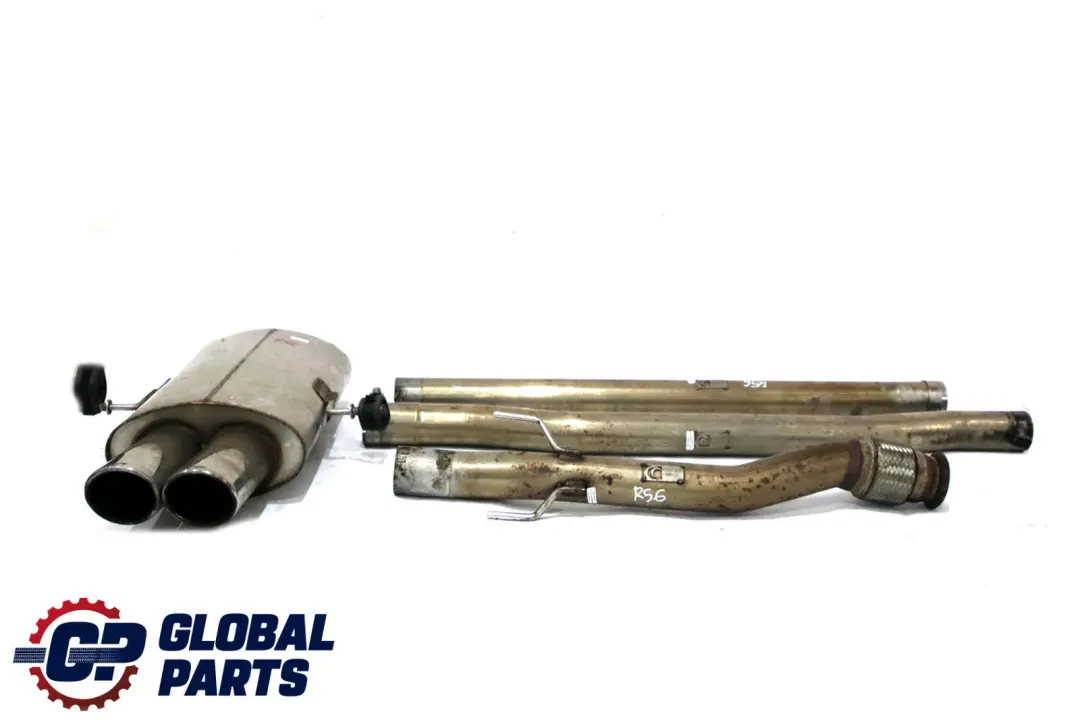 Mini R56 R57 Cooper S Scorpion Rear Exhaust Silencer Muffler Back Box Kit - SKU R56 Exhaust Silencer - Part number R56 Exhaust Silencer