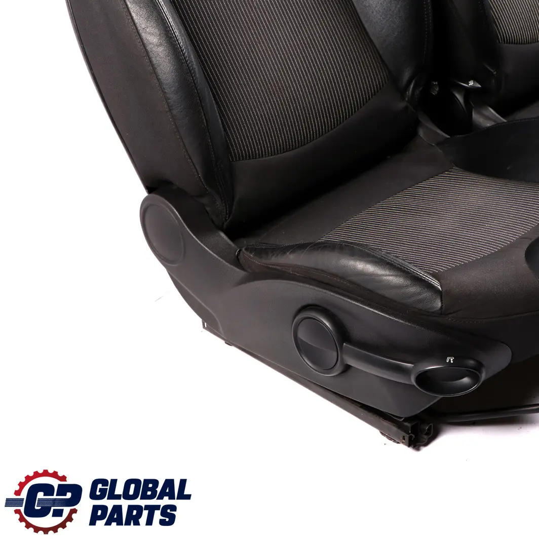 Cloth / Leather Interior Seats Front Rear Seat to Mini Cooper One Sport Black with Part number R56 Mini Cooper One Sport Black Cloth / Leather Interior Seats Front Rear Seat - SKU R56 Sport Seats Cloth / Leather RAY (FKE1) - Part number R56