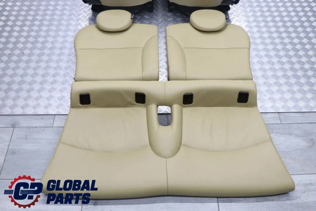 Heated Sports Full Leather Beige Interior Seats with Airbag to Mini Cooper One with Part number R56 Mini Cooper One Heated Sports Full Leather Beige Interior Seats with Airbag - SKU R56 Sports Full Leather Beige Seats-2 - Part number R56